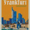 Frankfurt Germany Poster diamond painting