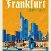 Frankfurt Germany Poster diamond painting