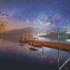 Galaxy Sun Moon Lake Taiwan Diamond Painting