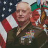 General James Mattis Diamond Painting