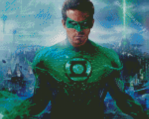 Green Lantern Movie Diamond Painting