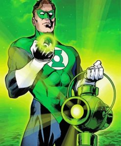 Green Lantern Animation Diamond Painting