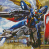 Gundam Wing Robot Diamond Painting