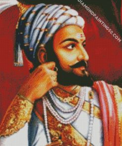 Indian Chatrapati Shivaji Mahara diamond painting