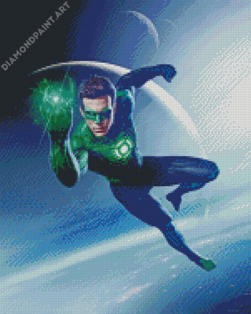 Hal Jordan Green Lantern Diamond Painting