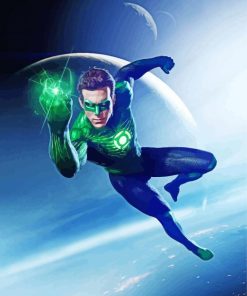 Hal Jordan Green Lantern Diamond Painting