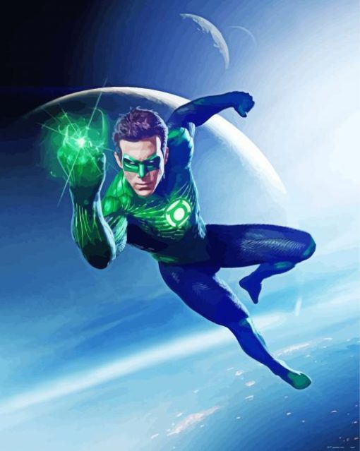 Hal Jordan Green Lantern Diamond Painting