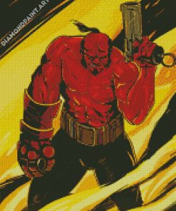 Hellboy Art diamond painting