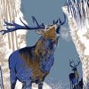 Highland Stag Art Diamond Painting