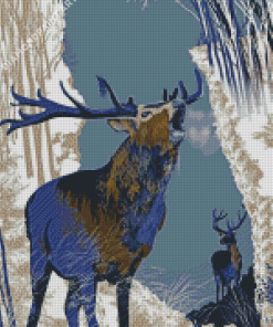 Highland Stag Art Diamond Painting