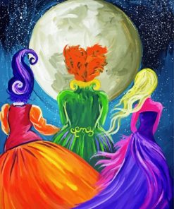 Hocus Pocus Witch Sisters diamond painting