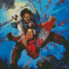 Horror Movie Leatherface Diamond Painting