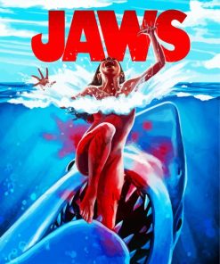 Jaws Movie diamond painting