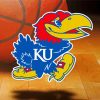 Kansas Jayhawks Basketball Team Logo paint by numbers