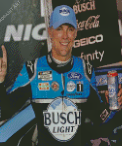 Kevin Harvick Car Racer Diamond Painting