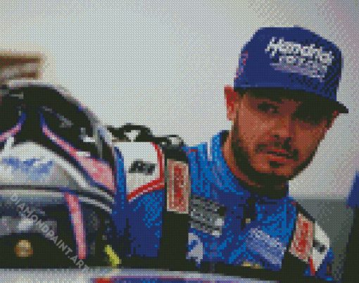 Kyle Larson Car Racer Diamond Painting