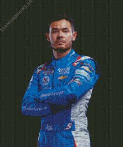 Kyle Larson Racer Diamond Painting