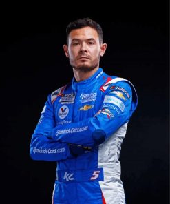 Kyle Larson Racer Diamond Painting