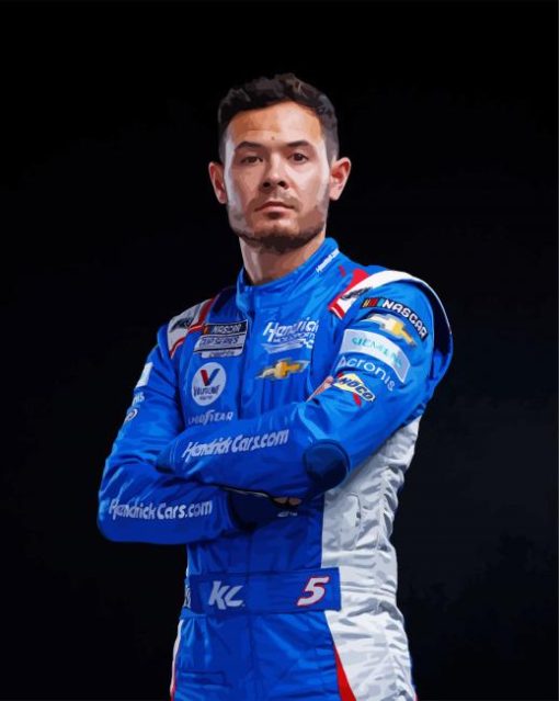 Kyle Larson Racer Diamond Painting