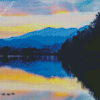 Lake Junaluska Landscape Diamond Painting