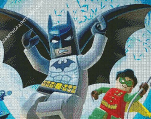 Lego Batman Characters diamond painting