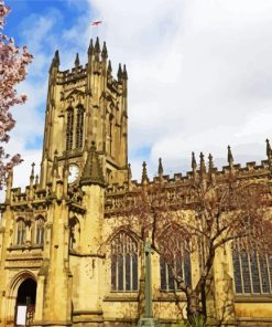 Manchester Cathedral diamond painting