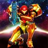 Metroid Galaxy Diamond Painting