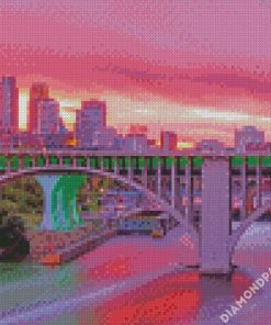 Minneapolis At Sunset diamond painting