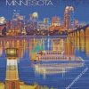 Minneapolis Spoonbridge Poster diamond painting