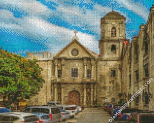 Minor Basilica Of The Black Nazarene Manila diamond painting