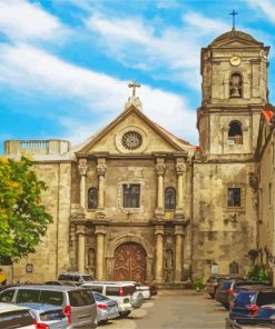 Minor Basilica Of The Black Nazarene Manila diamond painting