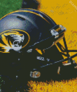 Mizzou Helmet Diamond Painting