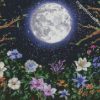 Moonlight Garden diamond painting