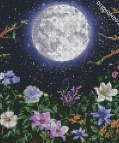 Moonlight Garden diamond painting