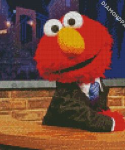 Muppet Elmo diamond painting