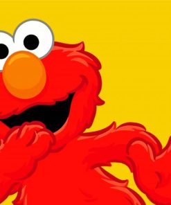 Muppet Elmo Cartoon diamond painting