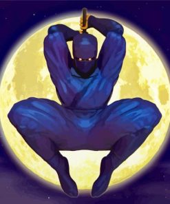 Ninja Assassin Moonlight diamond painting