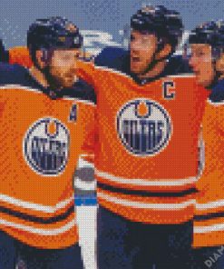 Oilers Players Diamond Painting