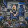 Paramedic Girl Diamond Painting