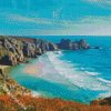 Pedn Vounder Beach United Kingdom diamond painting