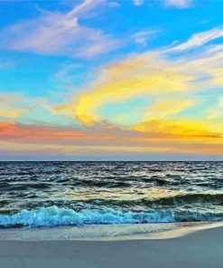 Pensacola Beach At Sunset diamond painting