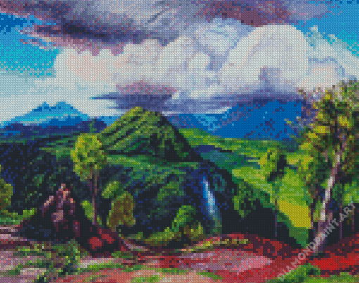 Pihuamo Valley By Dr Atl Diamond Painting