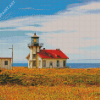 Point Cabrillo Lighthouse Mendocino Diamond Painting