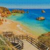 Portugal Beach diamond painting