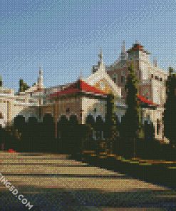 Pune Aga Khan Palace diamond painting