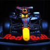 Red Bull Race Car Diamond Painting