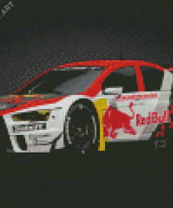 Red Bull Racing Car Diamond Painting