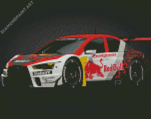 Red Bull Racing Car Diamond Painting