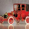 Red Ford Model T Diamond Painting