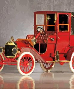 Red Ford Model T Diamond Painting